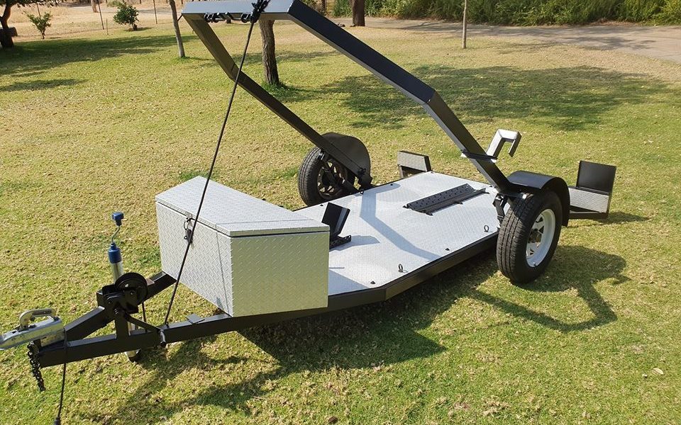 Single bike Lazy Loader trailer